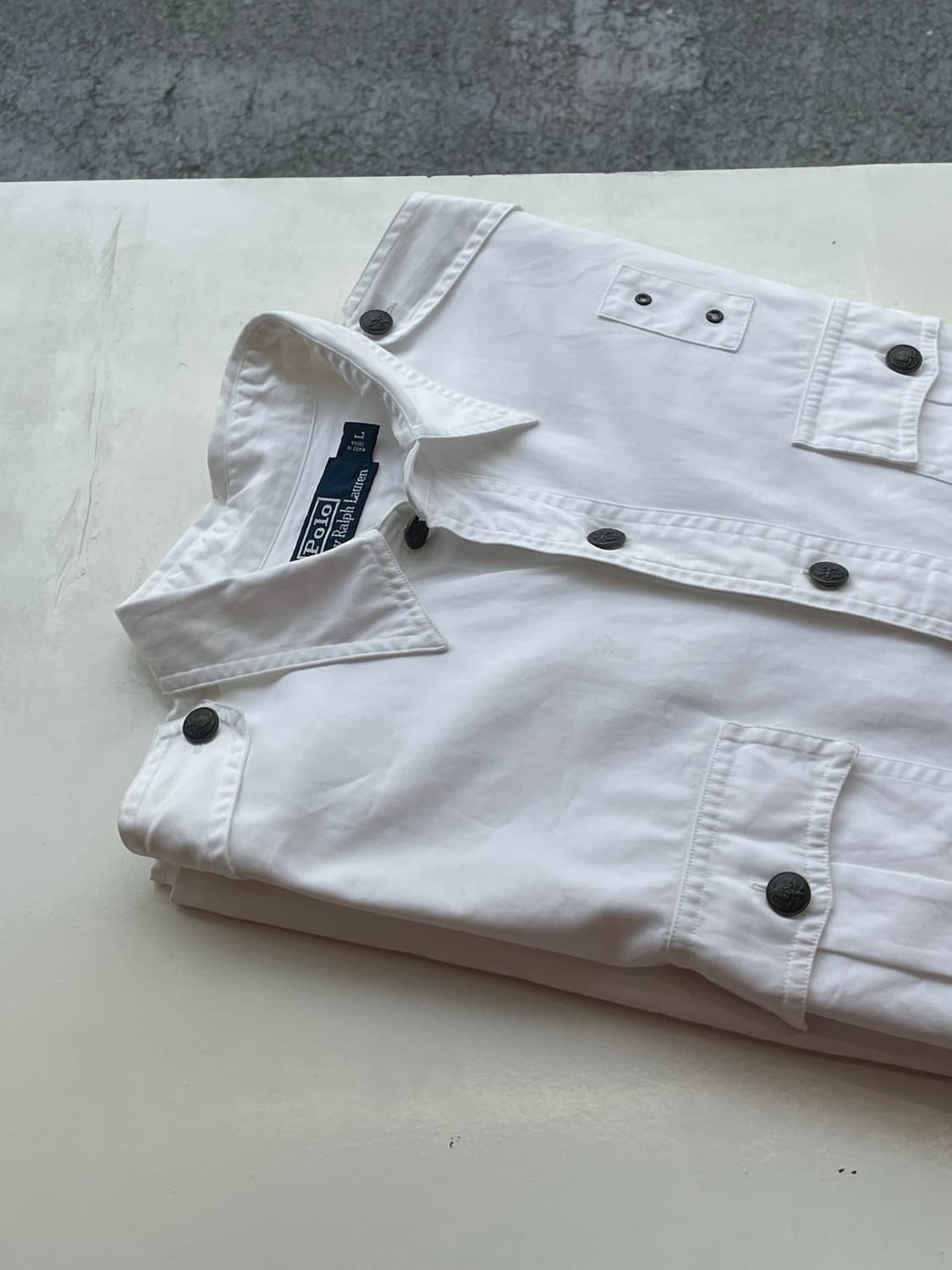 90's Polo Ralph Lauren 필드 셔츠 (Made in USA)