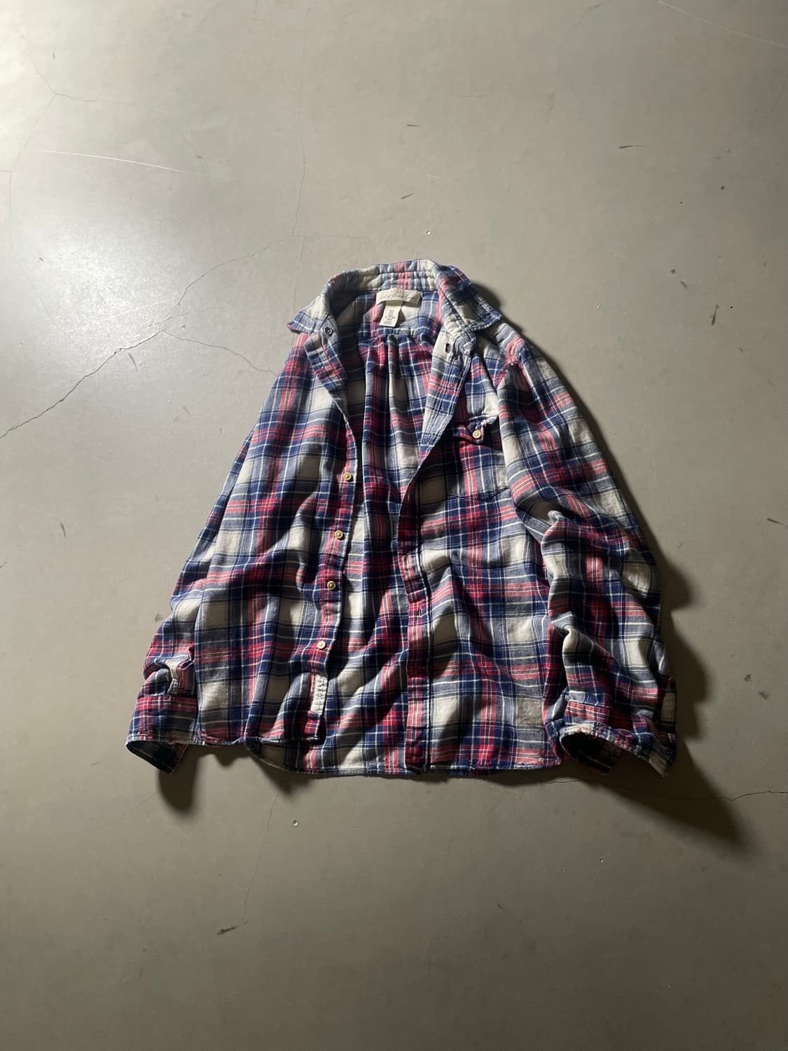 American Vintage 타탄 플란넬 셔츠